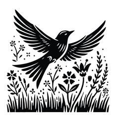 Obraz premium Bird Silhouette