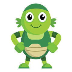 Turtle Fitness Vector Illustration Funny Cartoon, Clipart, and Line Art Design for Print.eps