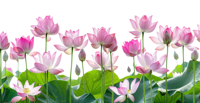 PNG Lotus flowers outdoors blossom nature.