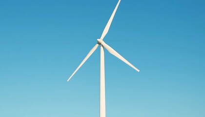 Fototapeta premium Wind Turbine Energy Clean Power Generation Sustainability
