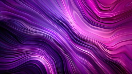 Vibrant Swirls of Purple and Pink Abstract Art on Smooth Textured Canvas for Modern Design Projects, Backgrounds, and Visual Graphics