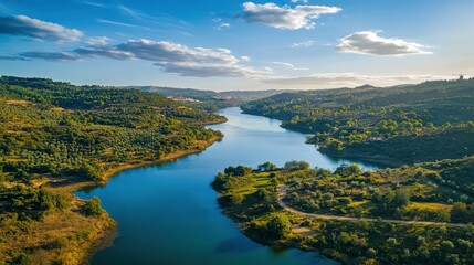 Obraz premium Breathtaking views of Portugal's beautiful scenery, fantastic wild nature, professional photo