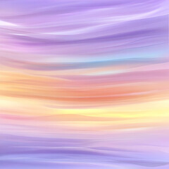 Pastel Wave Abstract Background Illustration