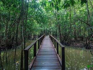 Fototapeta premium Breathtaking views of Thailand's beautiful scenery, fantastic wild nature, professional photo