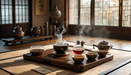 Traditional Japanese tea ceremony