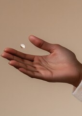 Skinminimalism in Modern Skincare Faceless Close-Up of Diverse Hands with Serum Drop - Texture Focus for Luxury Beauty and Wellness Marketing