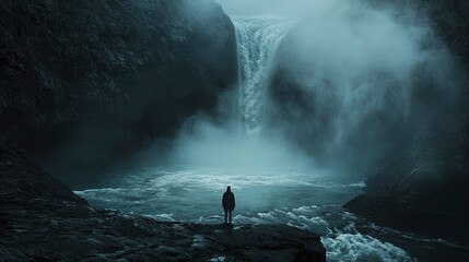 Obraz premium The stunning craters, rivers and lagoons of Iceland, photographed in the Highlands of the country