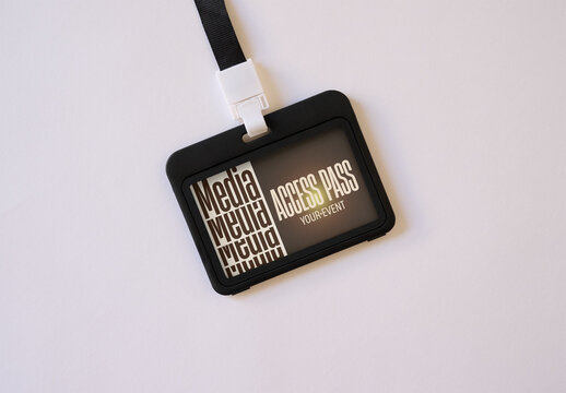 Customizable Access Pass Card Designed for Personal Use