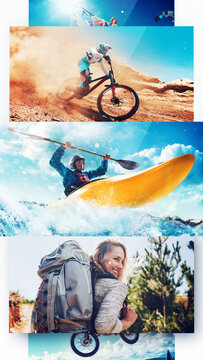 Images Carousel Vertical Stories Opener for Social Media