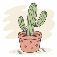 cactus in a pot