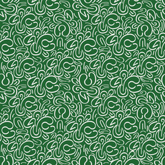 Fototapeta premium Abstract elegance seamless pattern with floral background