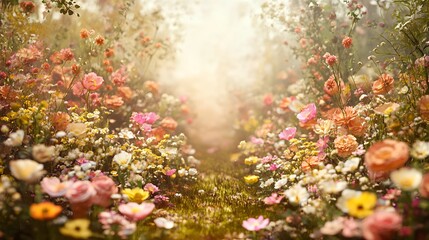 Enchanting Floral Garden