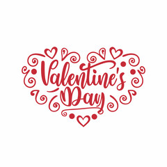 Happy Valentines Day Svg Design