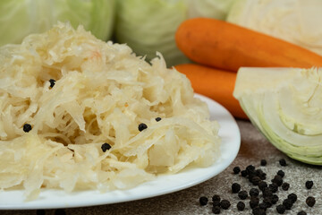 Traditional dish sauerkraut, the benefits of fermented cabbage