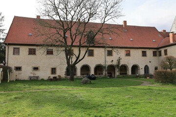 Blick auf Kloster Malgarten bei Bramsche in Niedersachsen	