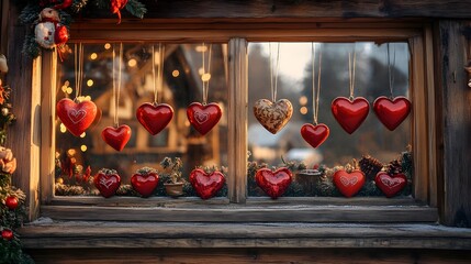 Whimsical Winter Card Design Embellished with Intricate Snowflakes for a Heartwarming Celebration