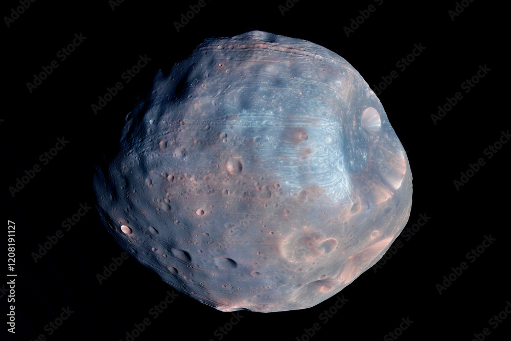 Canvas Prints asteroid in space, on a dark background. elements of this image furnished by nasa