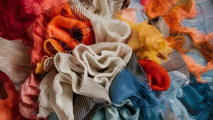 Fabric textile texture to background