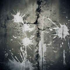 Grunge dirty paint wall white background