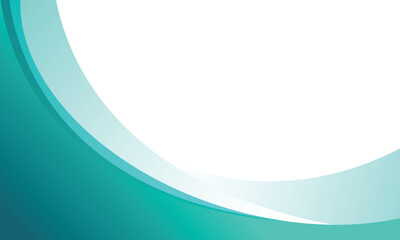 Abstract curved blue border lines modern background