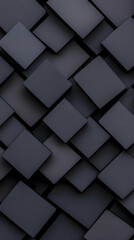 Dark Gray 3D Abstract Background