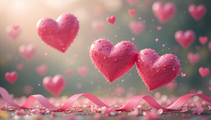 pink flowers | valentine flowers | valentine background 