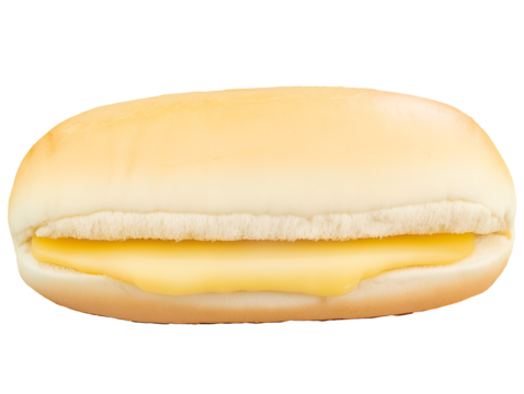 Sandwich with cheese isolated on transparent or white background, PNG 