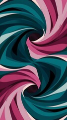 Vector seamless pattern in custom colors