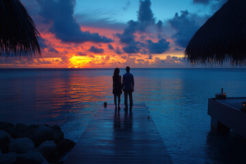 Fototapeta premium Honeymoon Travel