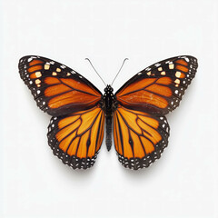 Fototapeta premium Monarch Isolated