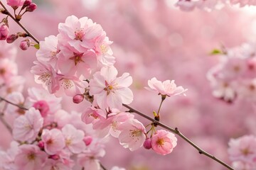 Obraz premium blossom in spring, beautiful flower background