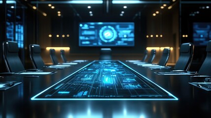 Scientific and science tools on a meeting table representing the role of scientific advisory boards in business strategy and innovation in industry at top level of management background