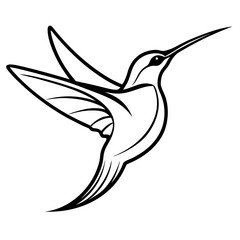 Fototapeta premium illustration of a bird