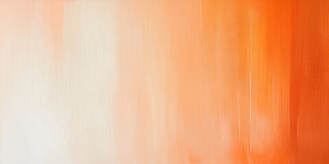 Fototapeta premium Abstract Orange and Cream: A vibrant abstract image featuring a gradient of soft cream transitioning into rich orange hues, creating a smooth, vertical blend of color. Perfect for backgrounds.