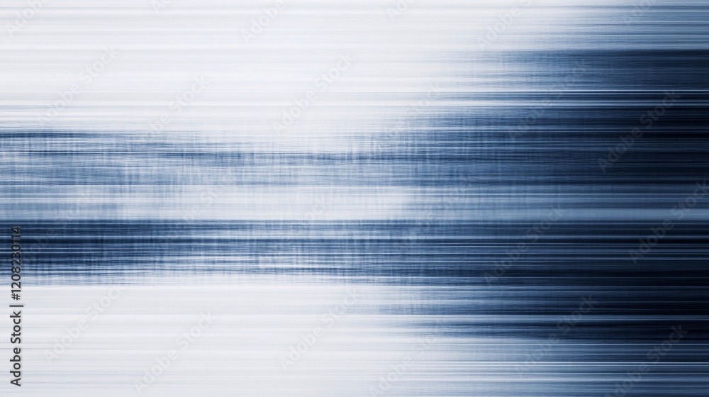 Canvas Prints abstract blue and white lines creating a sense of motion and depth.