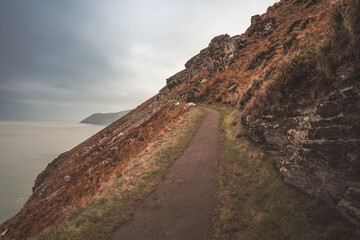 path in the mountains