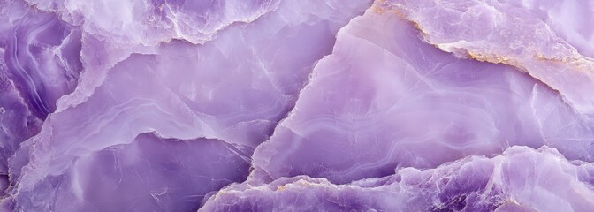 Obraz premium Ethereal lavender marble with dreamy hazy veins. Very wide background
