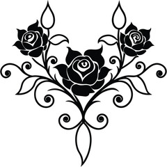 Ornate Vector Design for Decorative Use