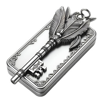 sword on white background on illustration 