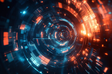 Global Network Map with Illuminated Digital Connections Highlighting International Communication, Cyber Technology, and Futuristic Data Visualization