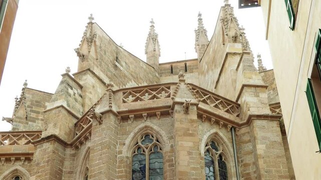 Santa Eulalia church in Palma, Mallorca, Spain