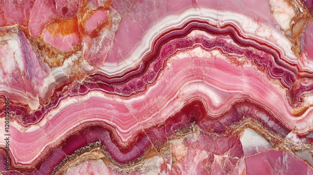 Poster pink marble texture background pattern showcasing intricate layers and vibrant hues in high resoluti