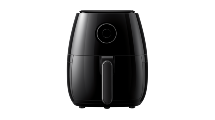 Sleek Black Air Fryer for Modern Kitchens Delicious and Healthy Cooking