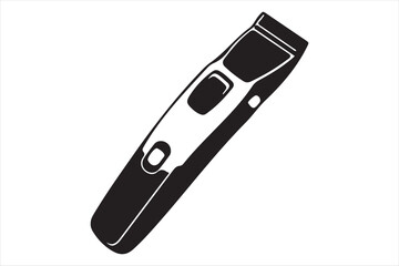 Hair clipper machine silhouette