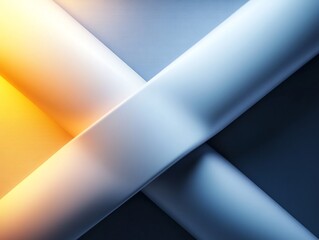 Abstract Warm Cool Light Cross Pattern Design. AI Generated