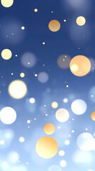 Abstract Background with Glowing Circles