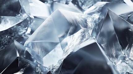 A transparent crystal of quartz or rock crystal in a druze. Geology or mineralogy. Illustration for banner, poster, cover, brochure or presentation.