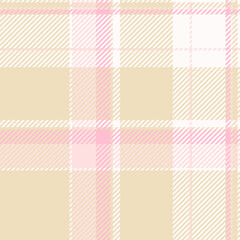 Website textile tartan check, graceful background texture pattern. Buffalo plaid fabric vector seamless in light and white colors.