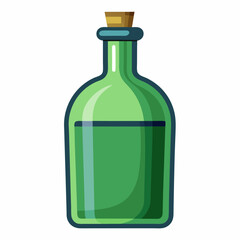 bottle isolated on white background