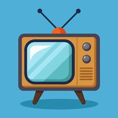 retro tv set